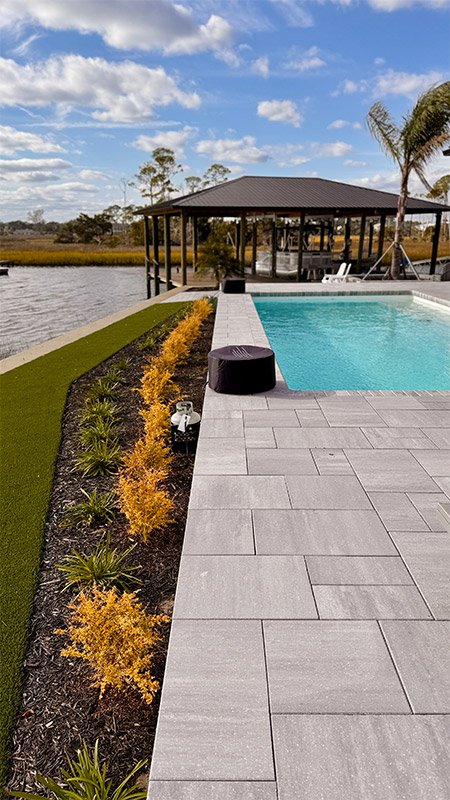 pool deck