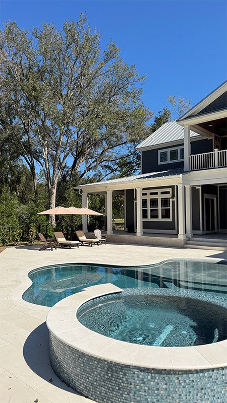 pool deck project
