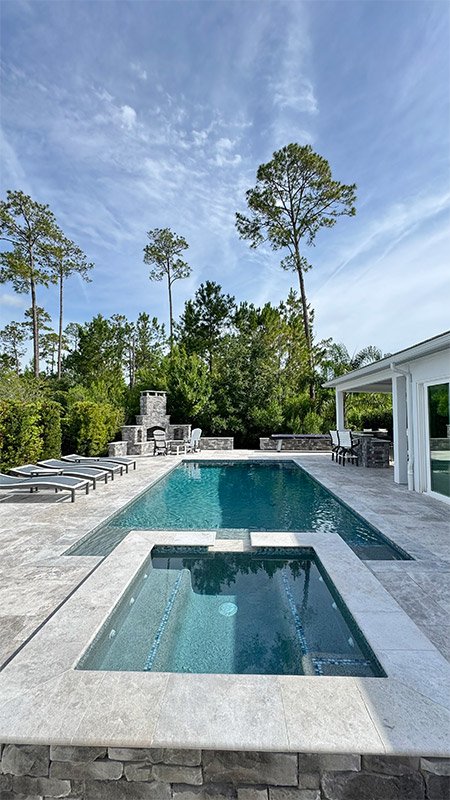 pool deck project