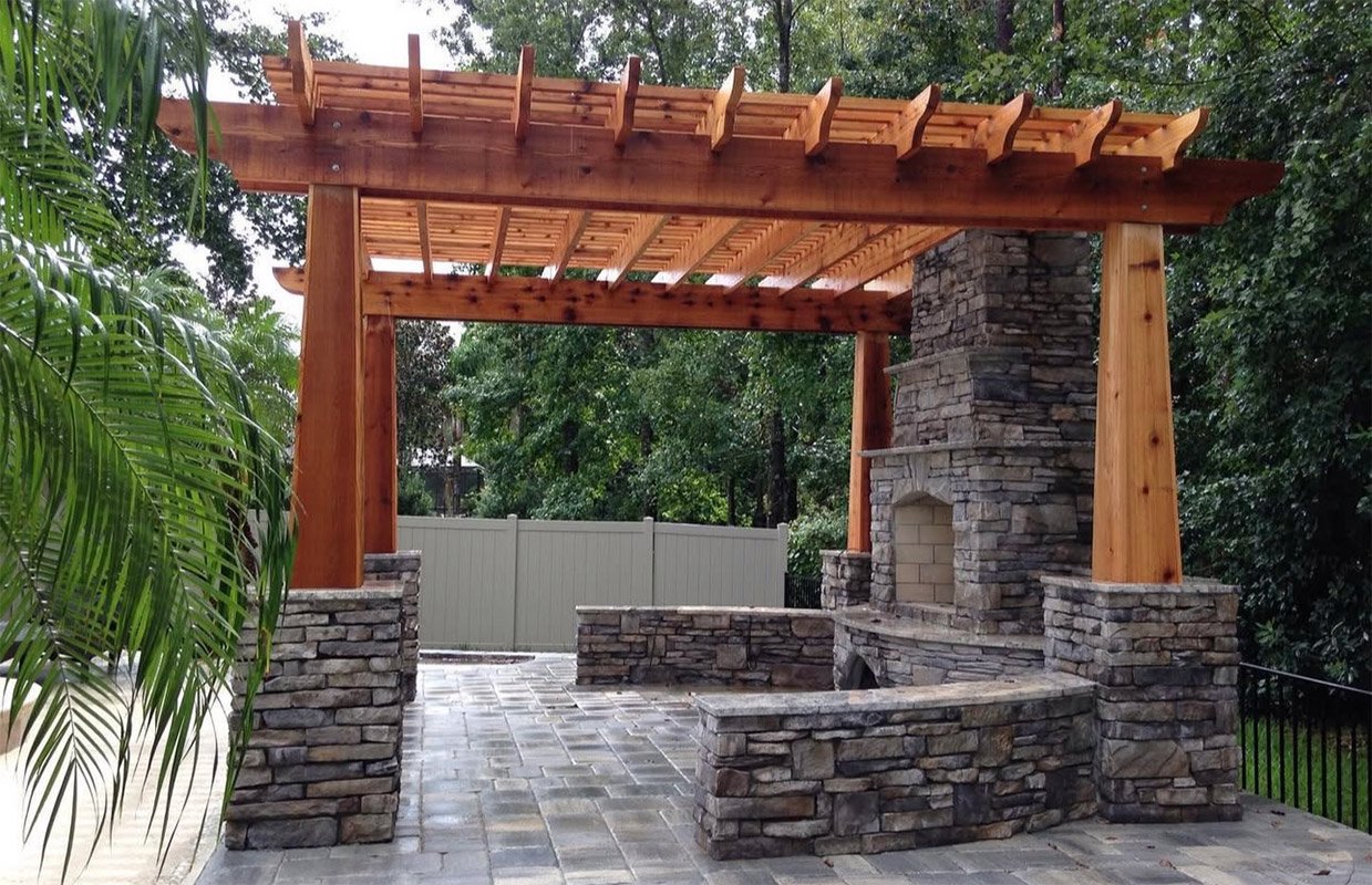 outdoor fireplaces