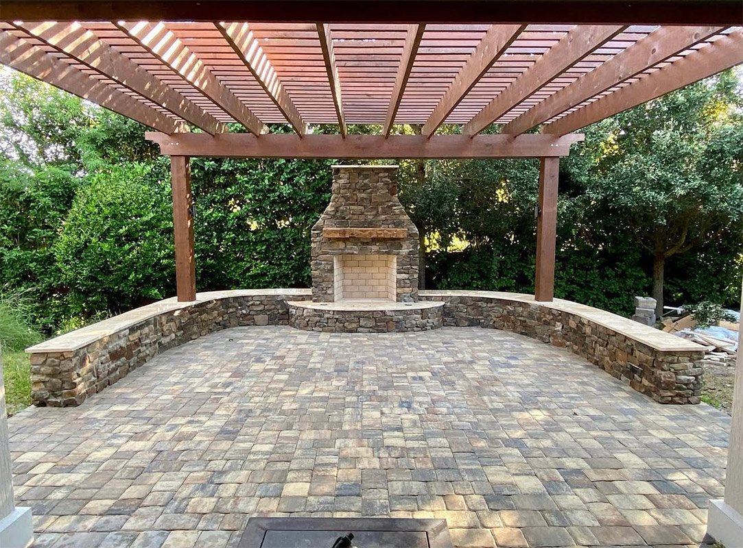 outdoor fireplaces
