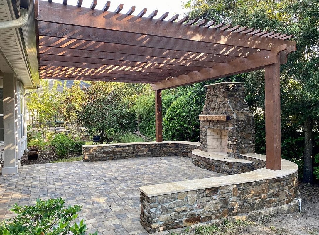 outdoor fireplaces