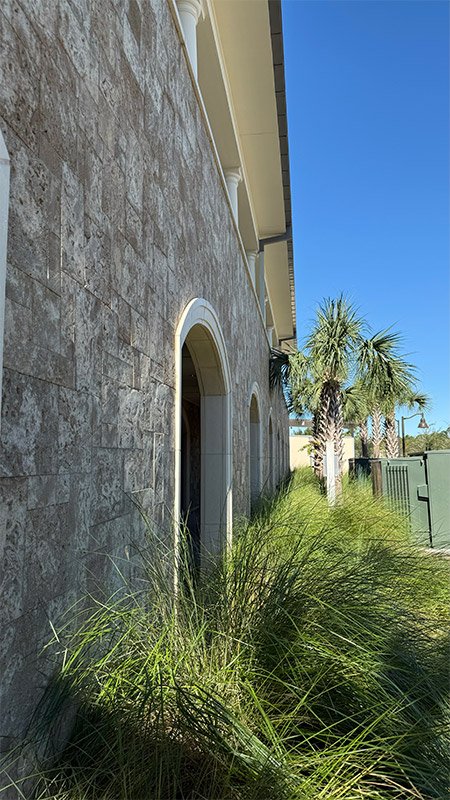 stone veneer project