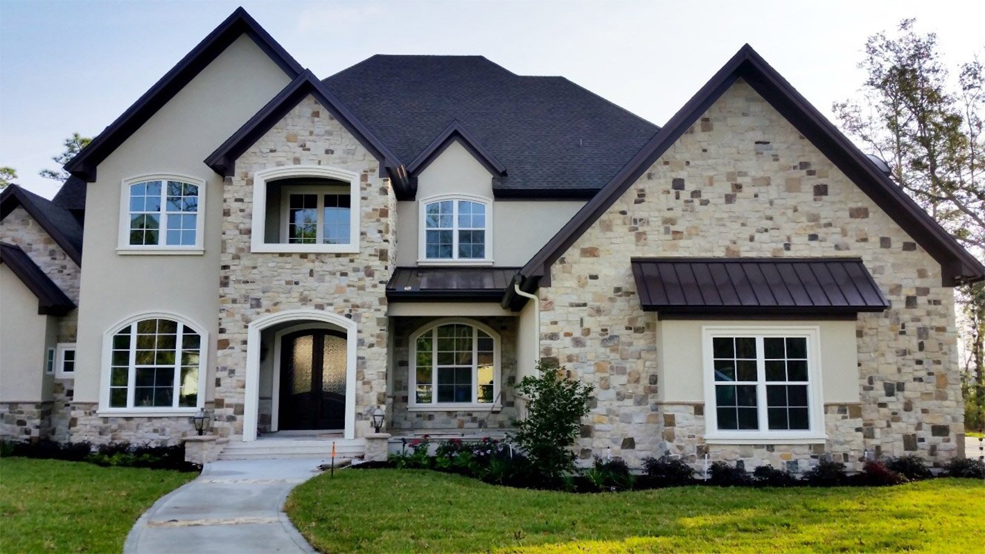 stone veneer project