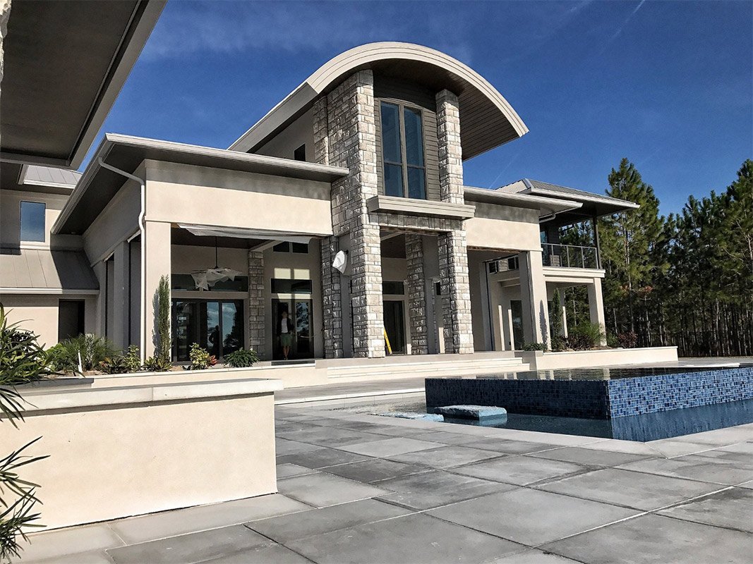 stone veneer project