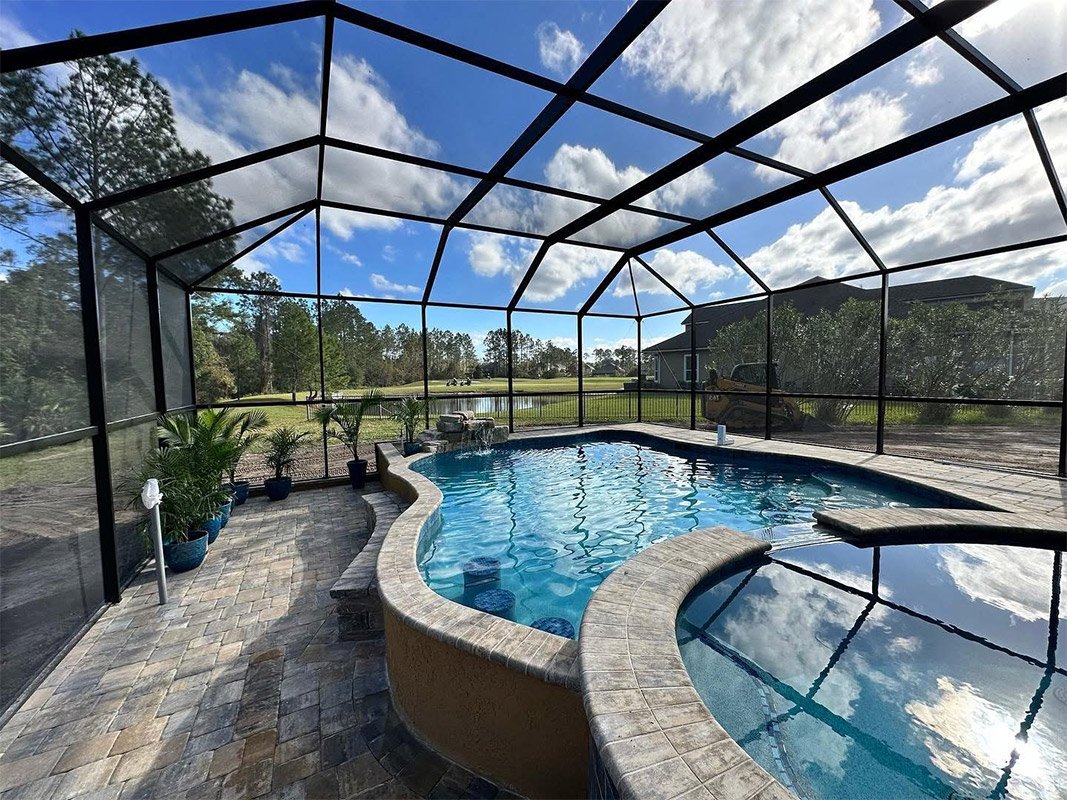 pool deck project