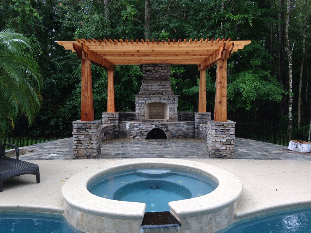 outdoor fireplaces