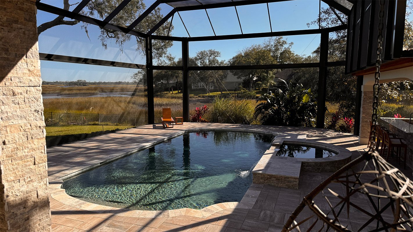 pool deck project