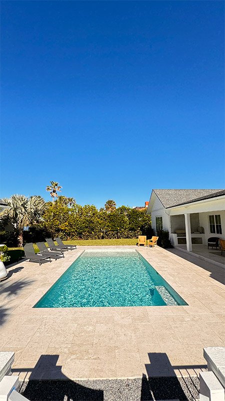 pool deck project
