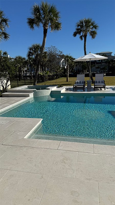 pool deck project
