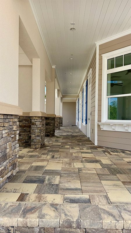 stone veneer project