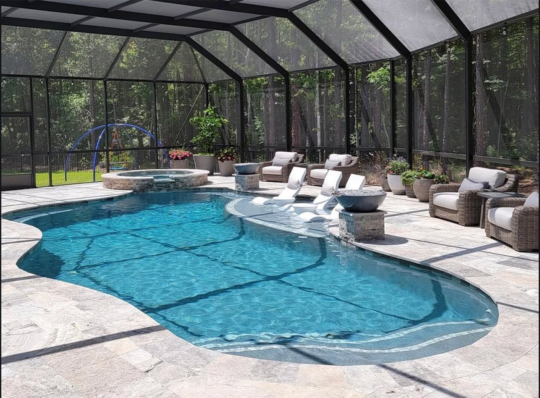 pool deck project